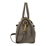 Grey Vitello Daino Bag