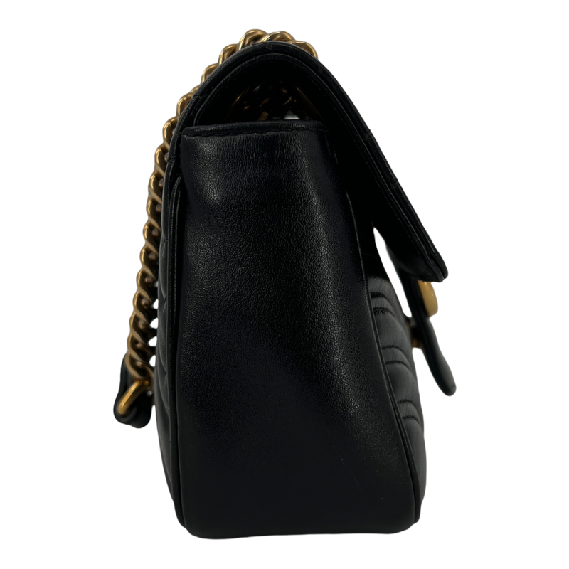GG Marmont Small Matelassé Shoulder Bag