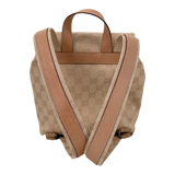 Nude GG Web Canvas Small Backpack