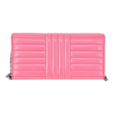 Pink Soft Calfskin Diagramme Continental Wallet
