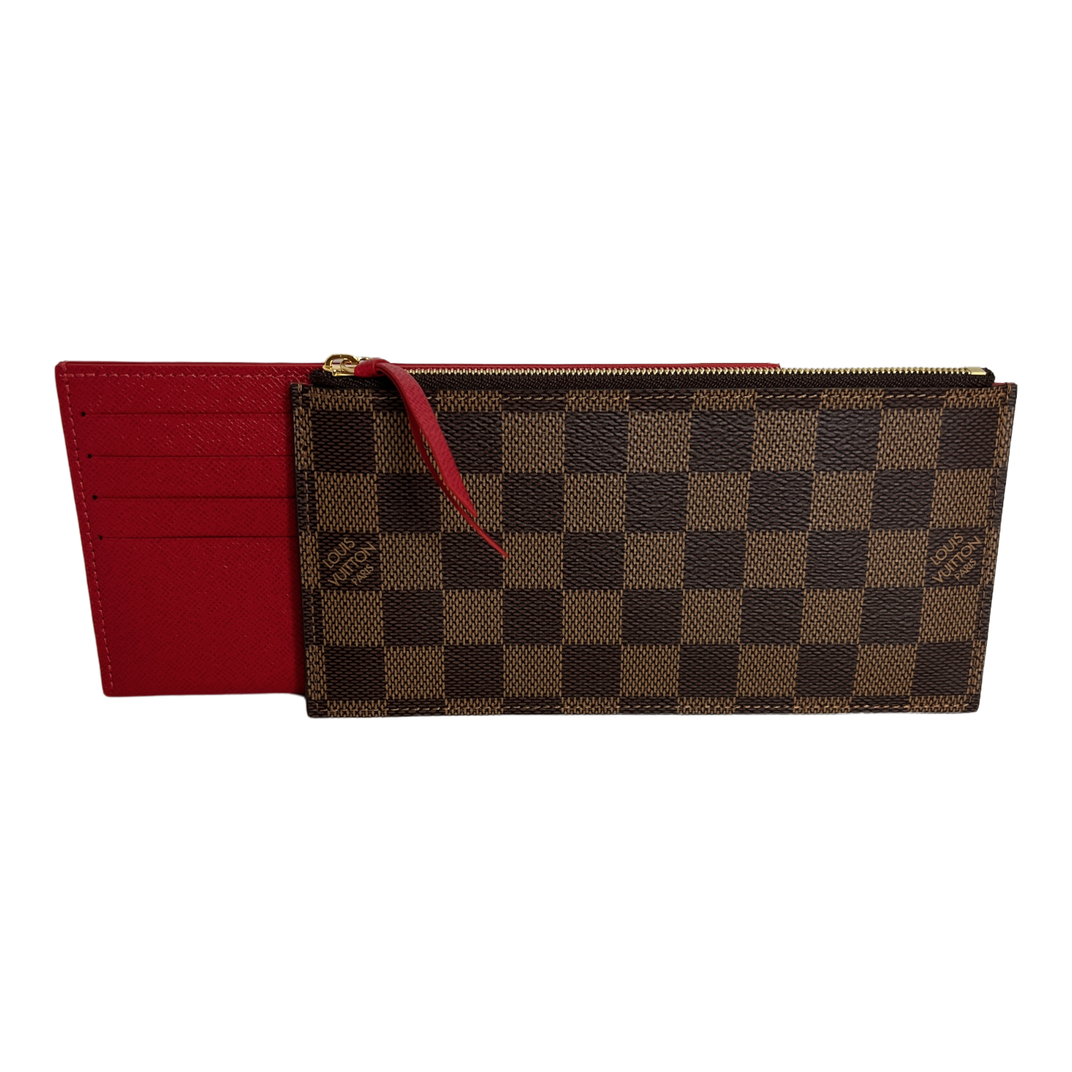 Pochette Felicie Card Holder and Zippered Insert
