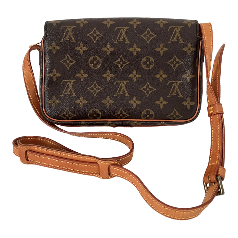 Louis Vuitton Monogram Saint Germain 24 Leather Brown Shoulder bag