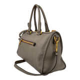 Grey Vitello Daino Bag