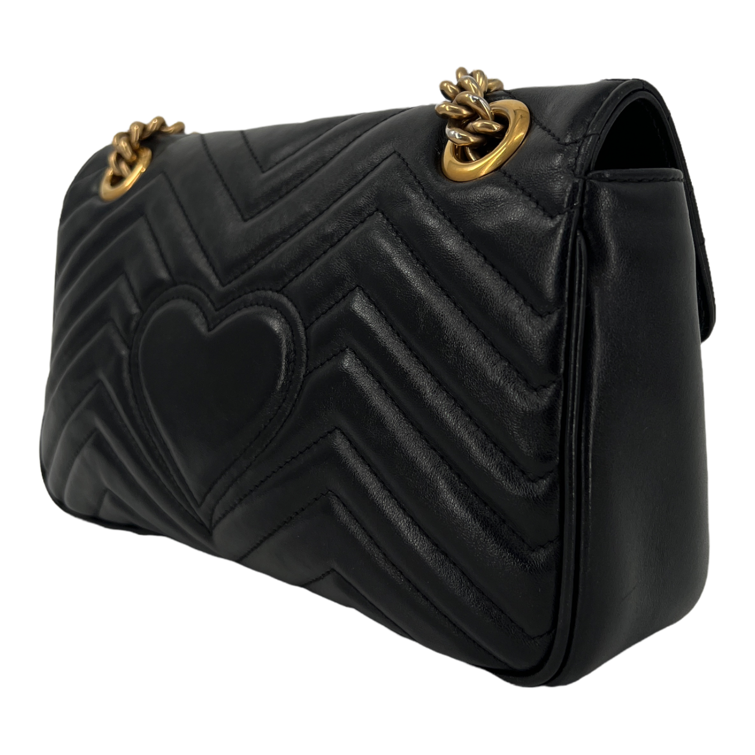 GG Marmont Small Matelassé Shoulder Bag