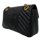 GG Marmont Small Matelassé Shoulder Bag