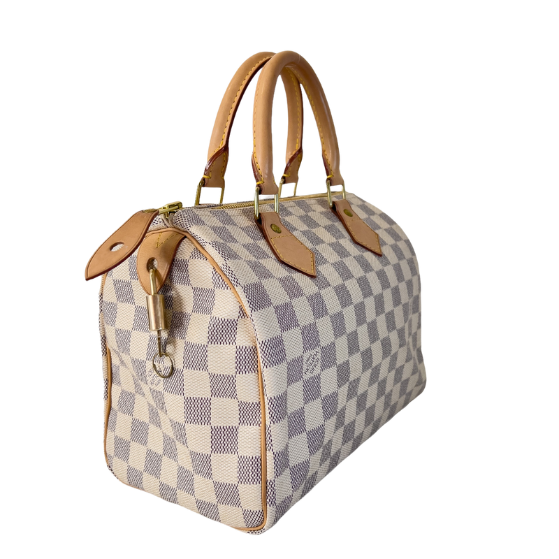 Speedy 25 Damier Azur