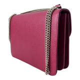 Red Interlocking GG Shoulder Bag