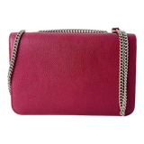 Red Interlocking GG Shoulder Bag