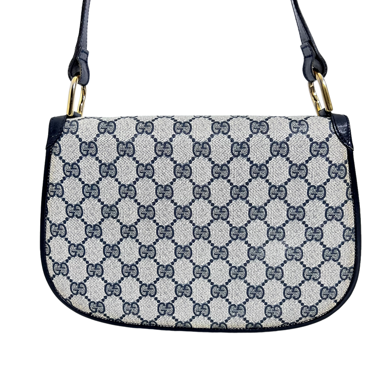 Vintage GG Web Twist Lock Shoulder Bag