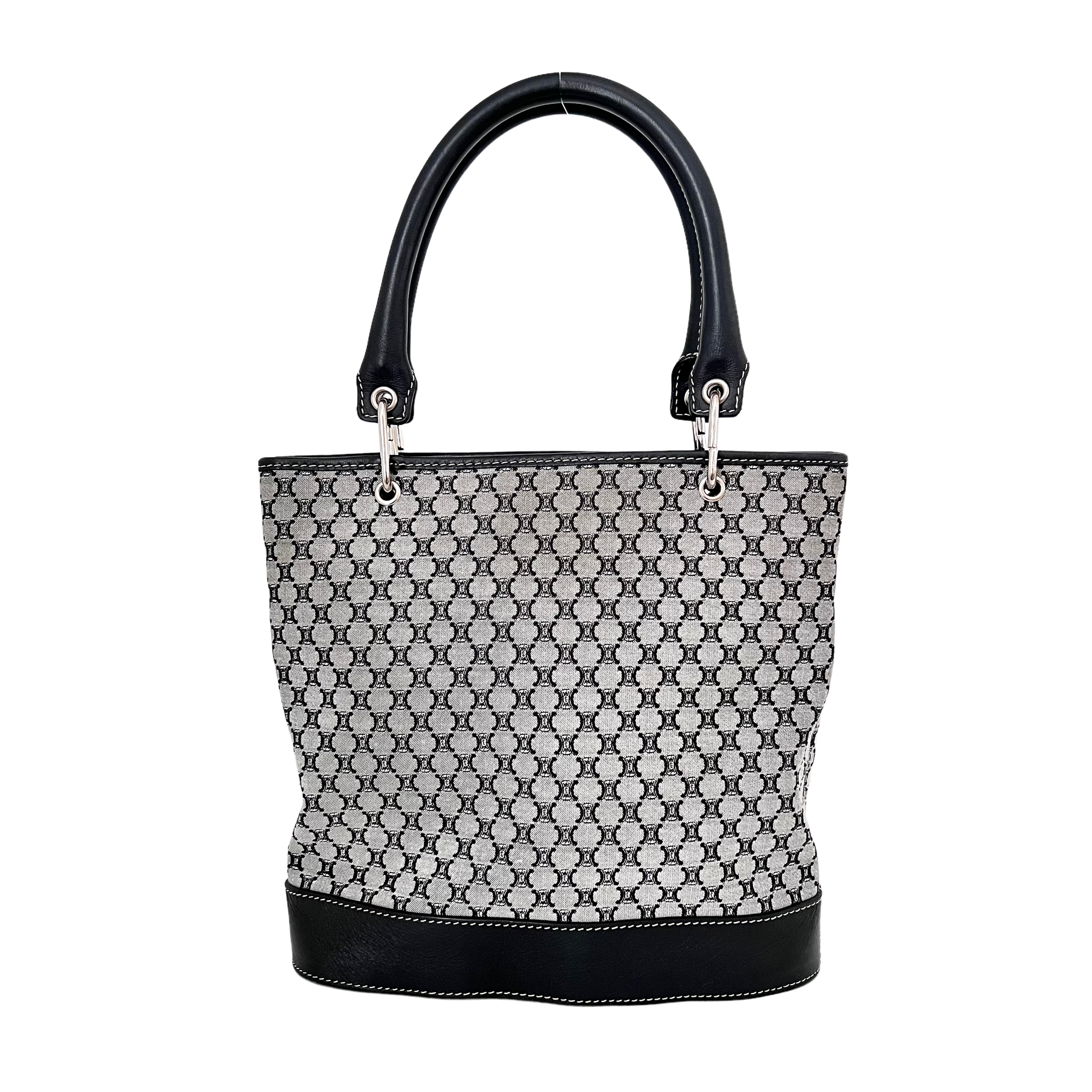 Navy Macadam Mini Tote