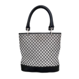 Navy Macadam Mini Tote
