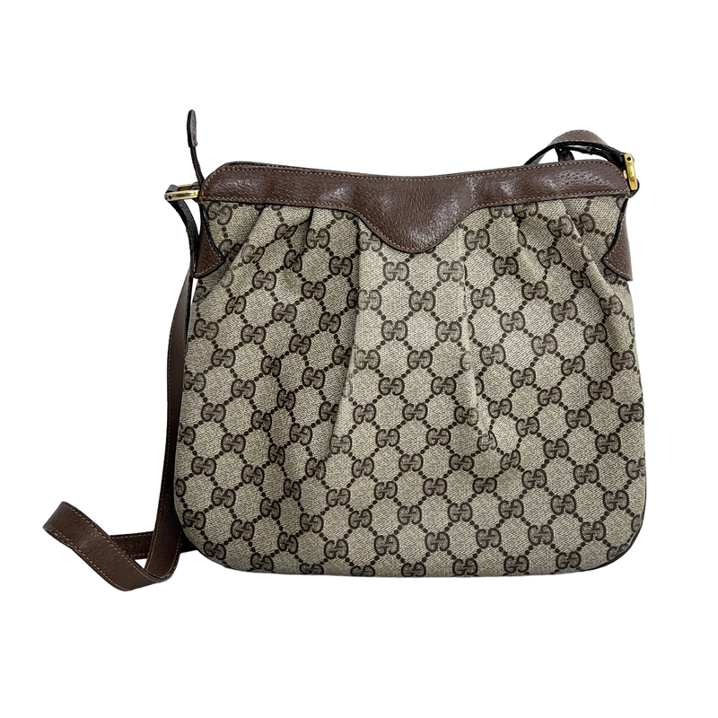 Medium Vintage GG Web Crossbody