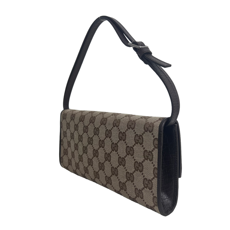 GG Canvas Bamboo Bar Crossbody