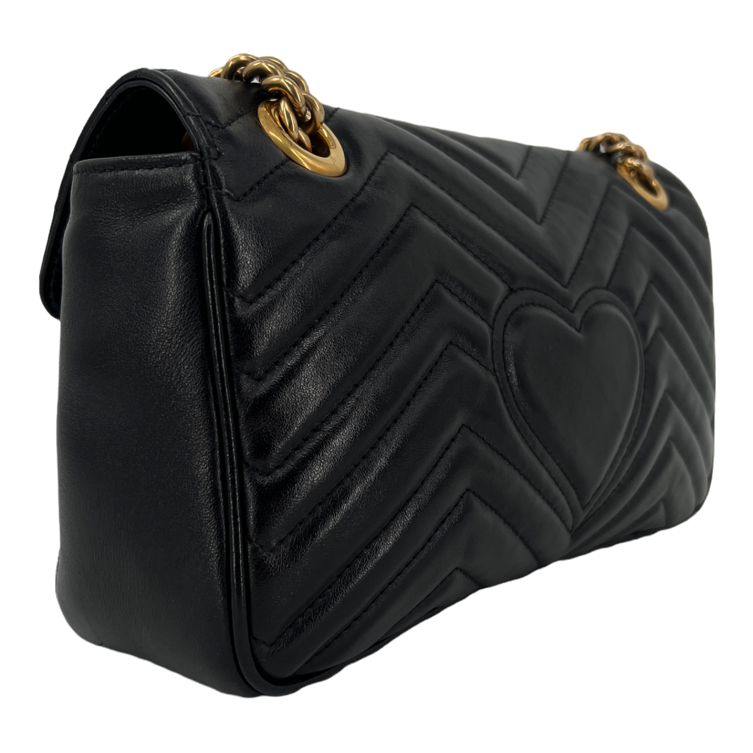 GG Marmont Small Matelassé Shoulder Bag