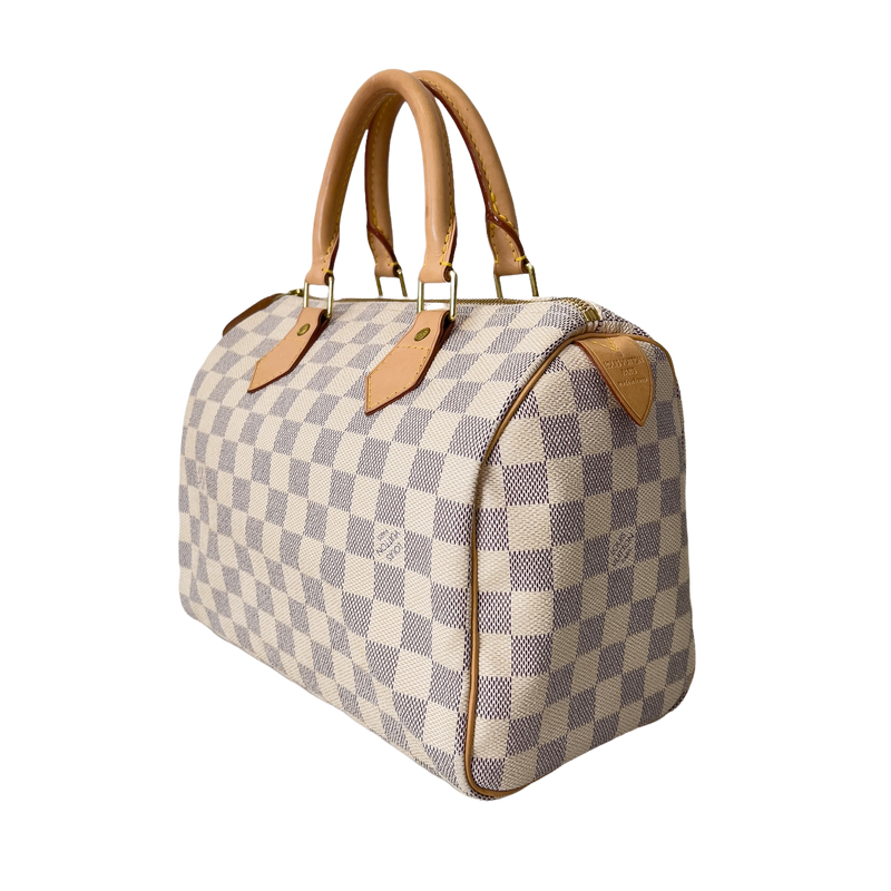 Speedy 25 Damier Azur