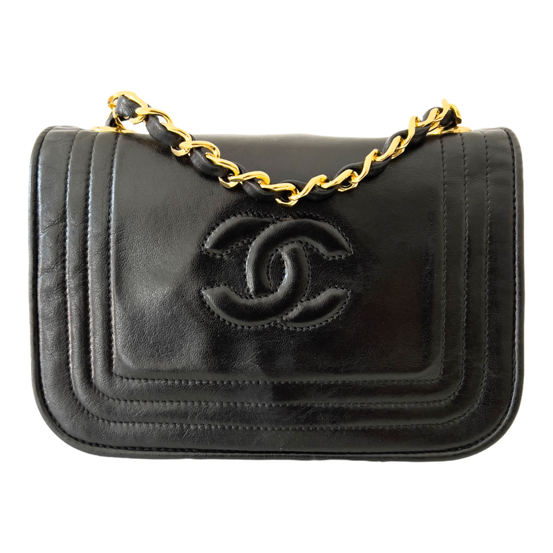 CC Lambskin Mini Shoulder Bag