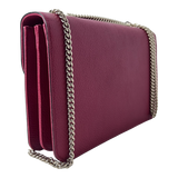 Red Interlocking GG Shoulder Bag