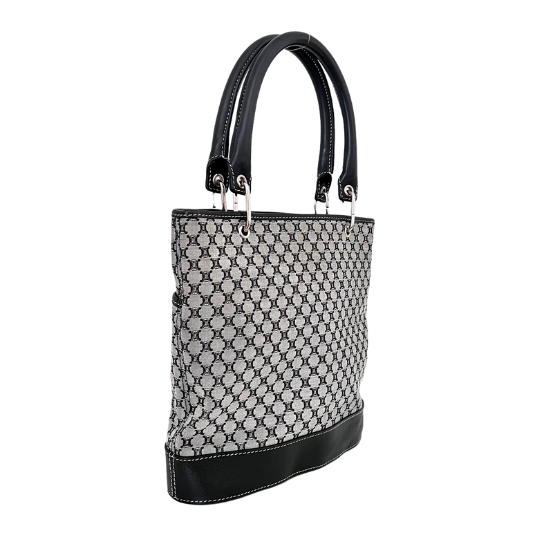 Navy Macadam Mini Tote