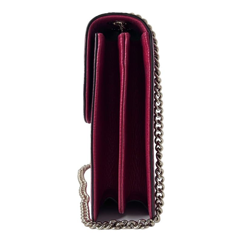 Red Interlocking GG Shoulder Bag