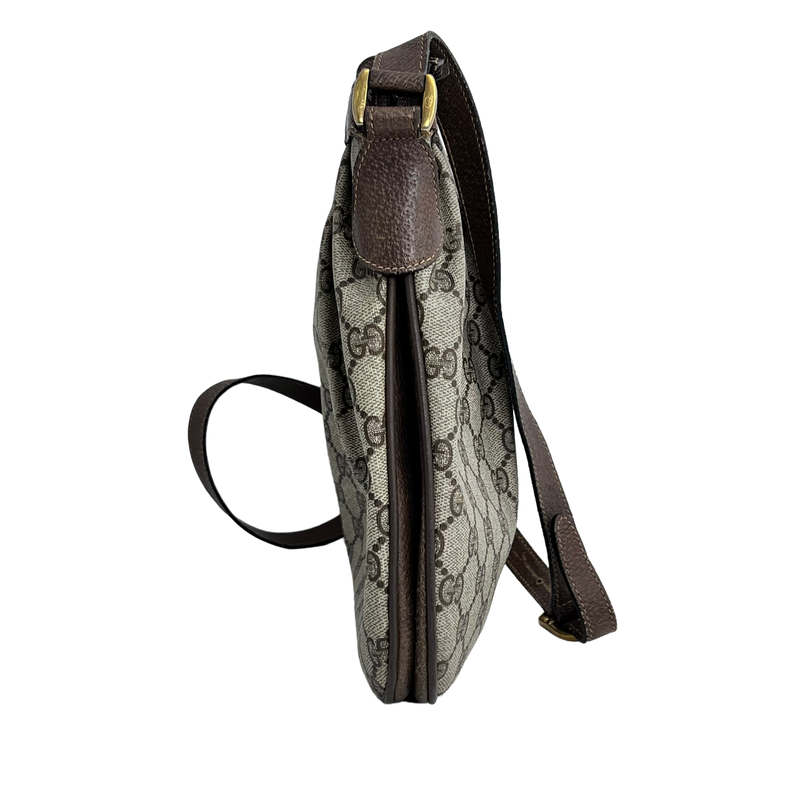 Medium Vintage GG Web Crossbody