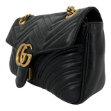 GG Marmont Small Matelassé Shoulder Bag