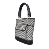 Navy Macadam Mini Tote