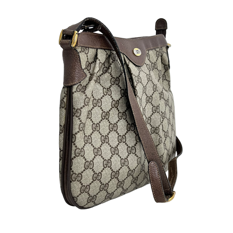 Medium Vintage GG Web Crossbody