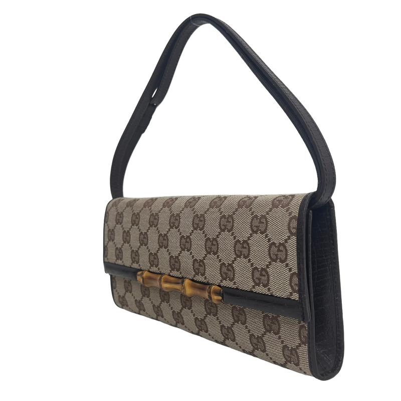 GG Canvas Bamboo Bar Crossbody