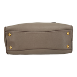 Grey Vitello Daino Bag