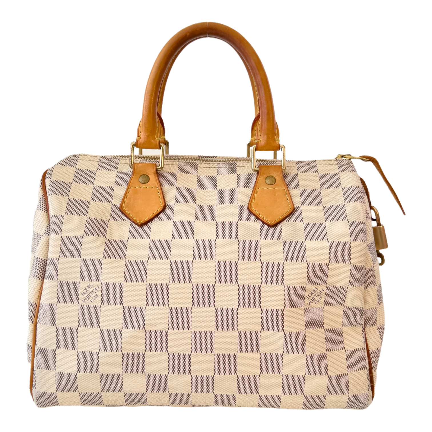 Speedy 25 Damier Azur