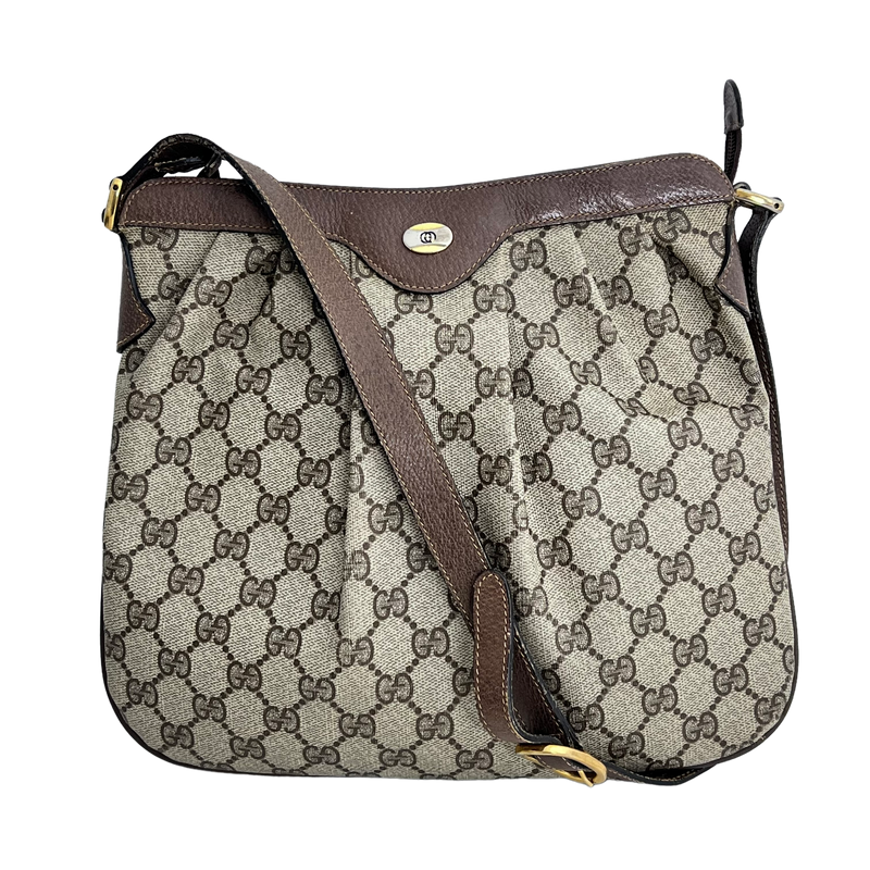 Medium Vintage GG Web Crossbody