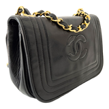 CC Lambskin Mini Shoulder Bag