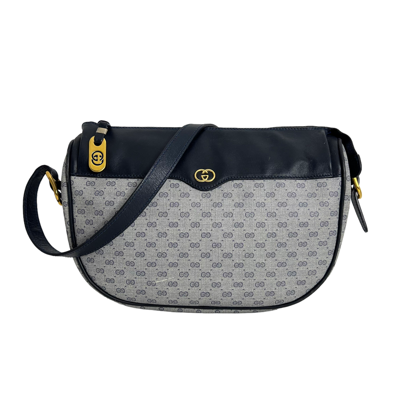 Medium Navy Supreme Crossbody
