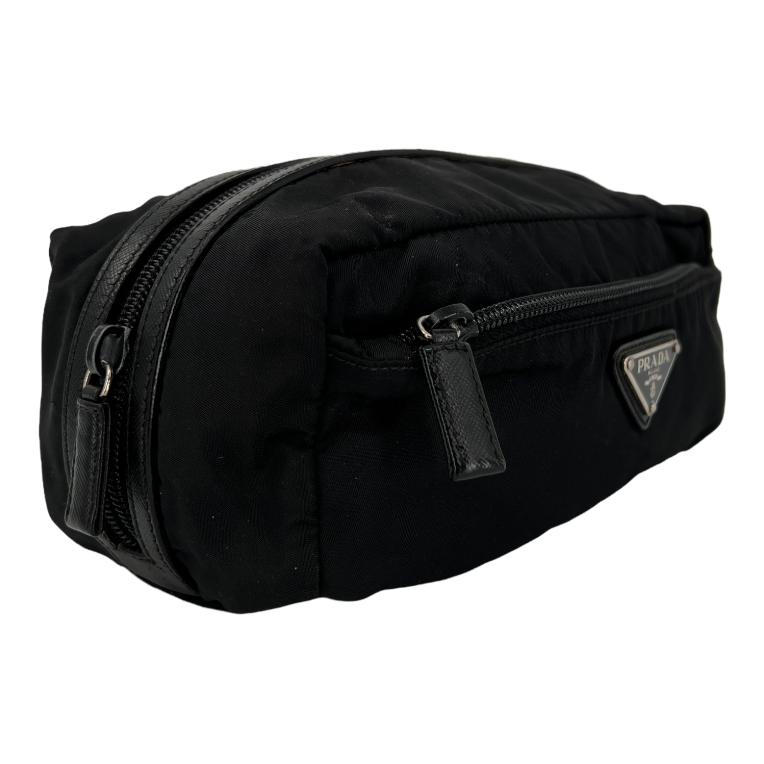 Nylon Tessuto Makeup Pouch