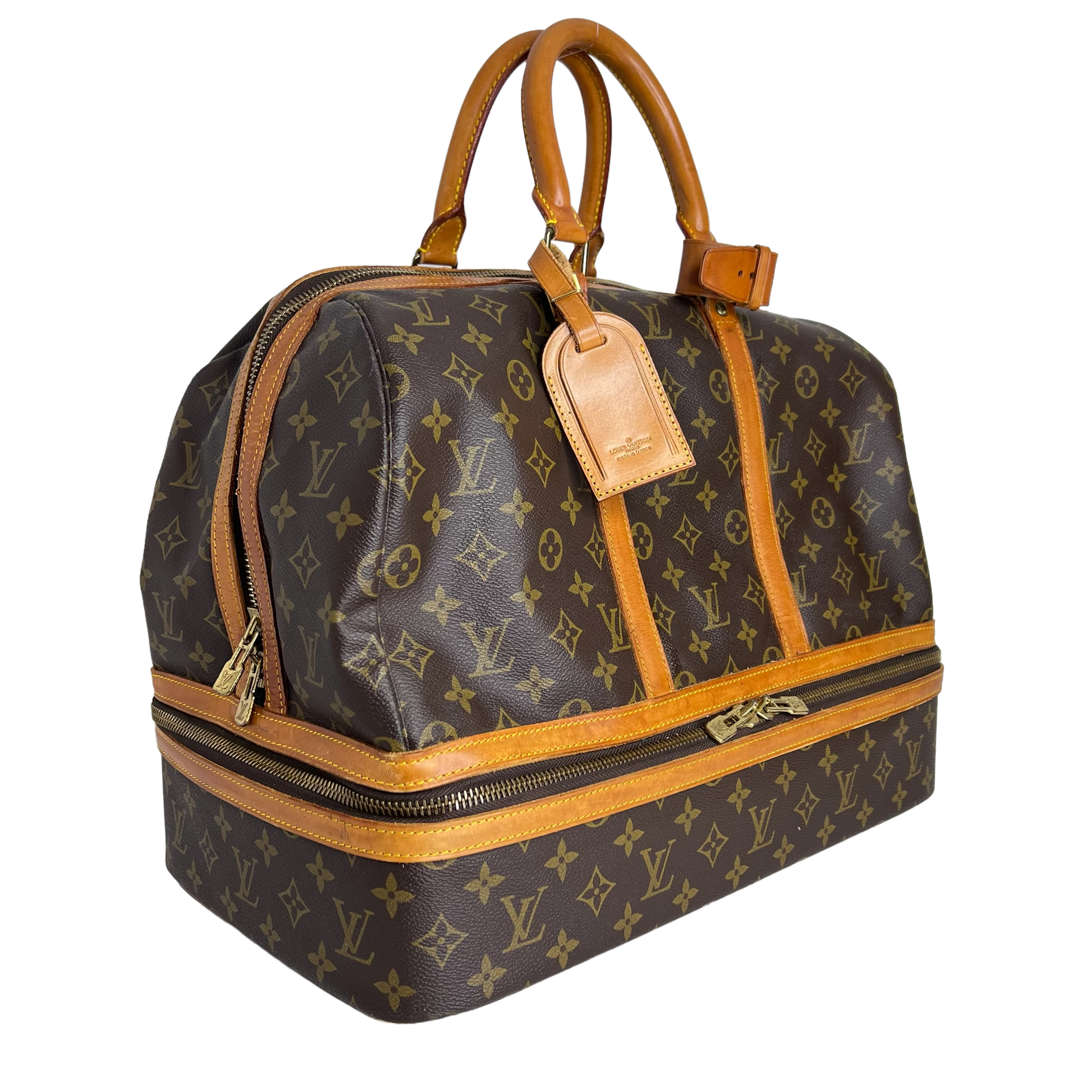 Monogram Sac Sport Duffle with Shoe Trunk