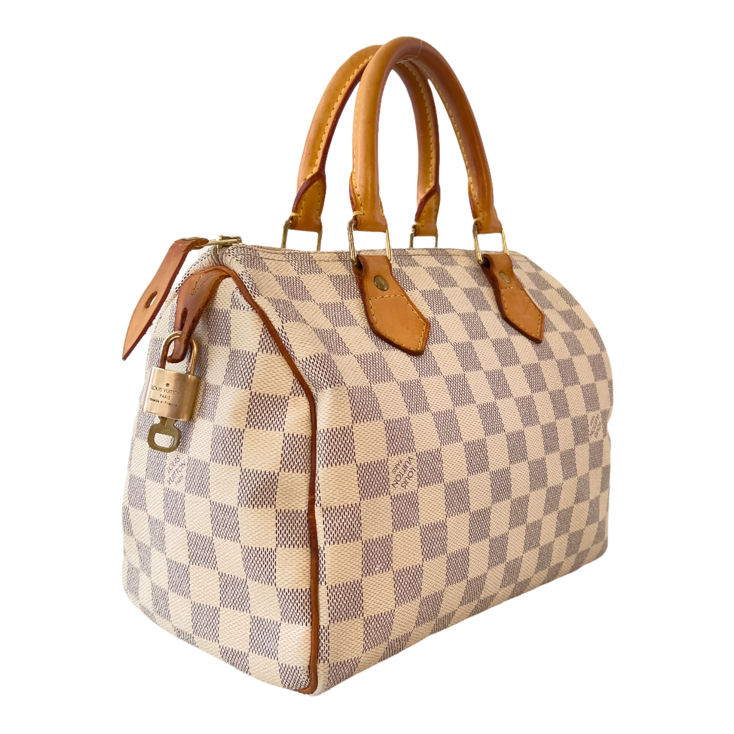 Speedy 25 Damier Azur