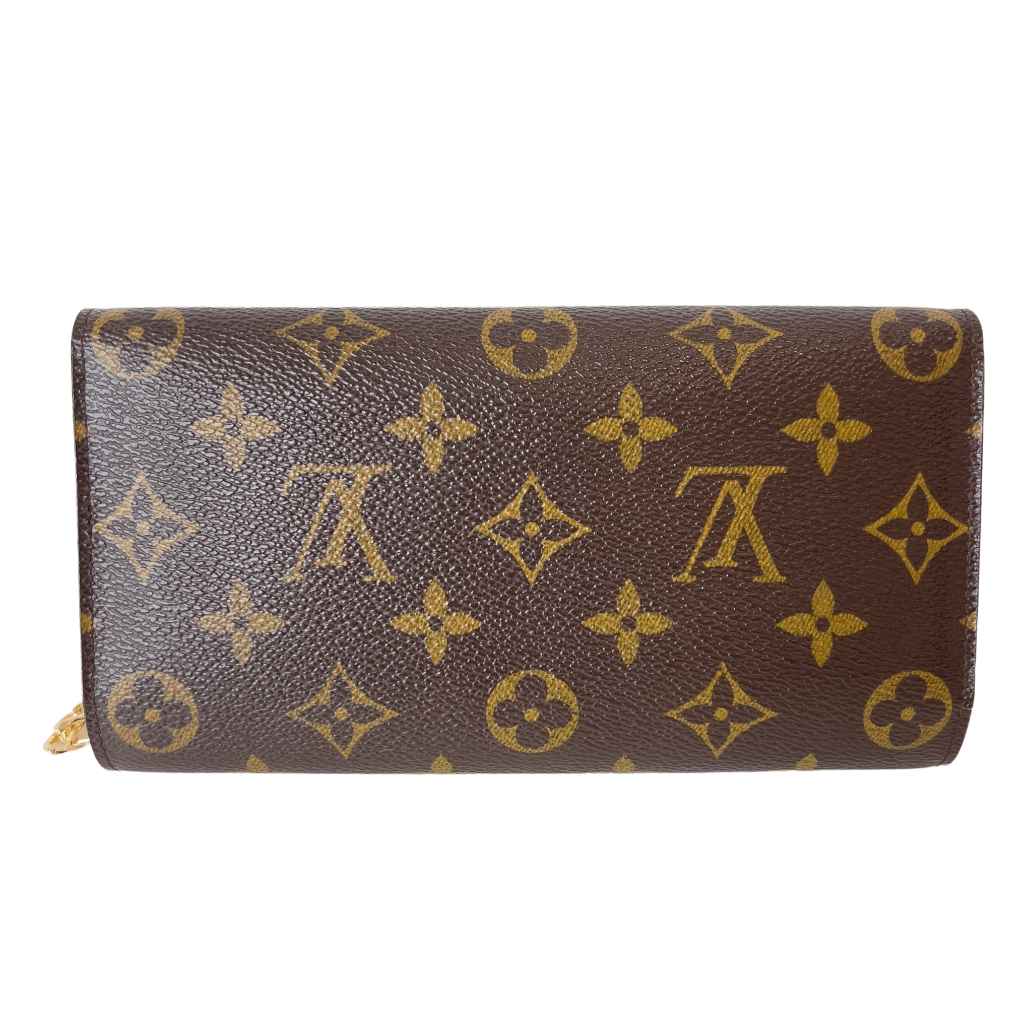 Monogram Wallet with Chain