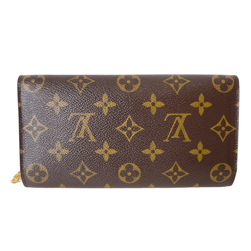 Monogram Wallet with Chain