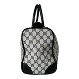 GG Web Supreme Canvas Boston Bag