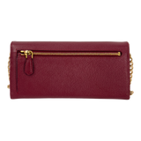 Bordeaux Saffiano Leather with Gold Hardware