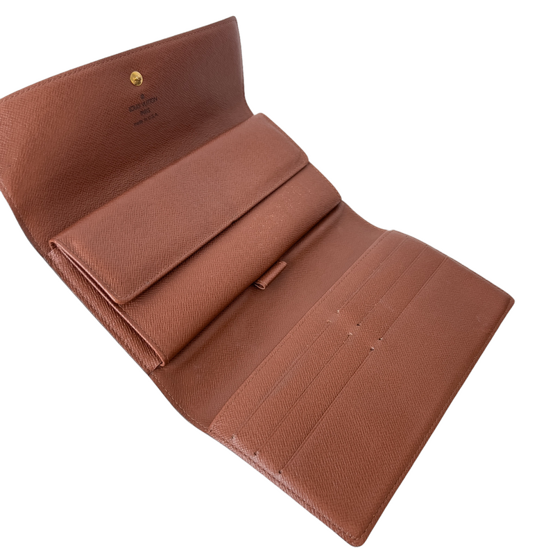 Monogram Wallet with Chain