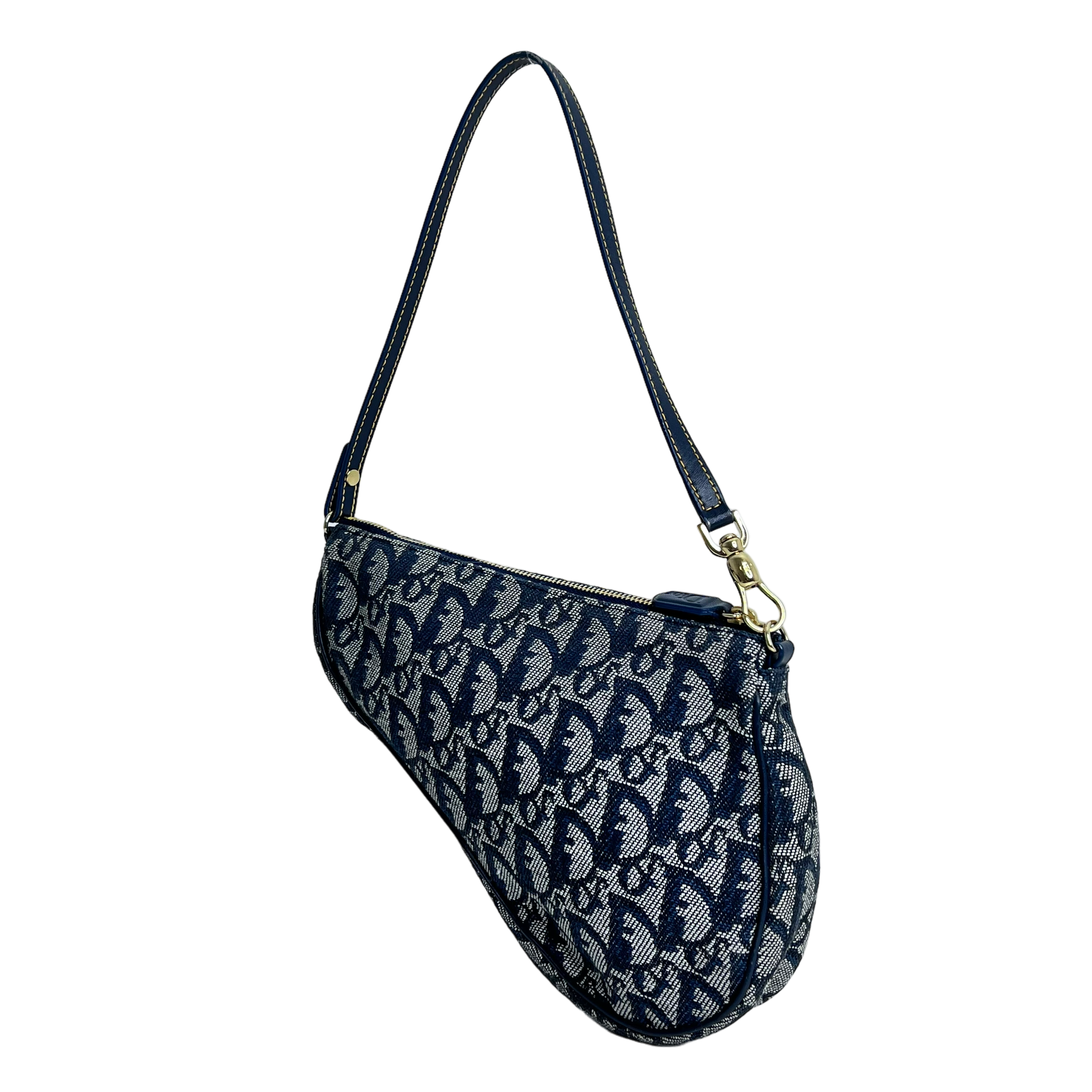 Vintage Mini Diorissimo Saddle Pochette