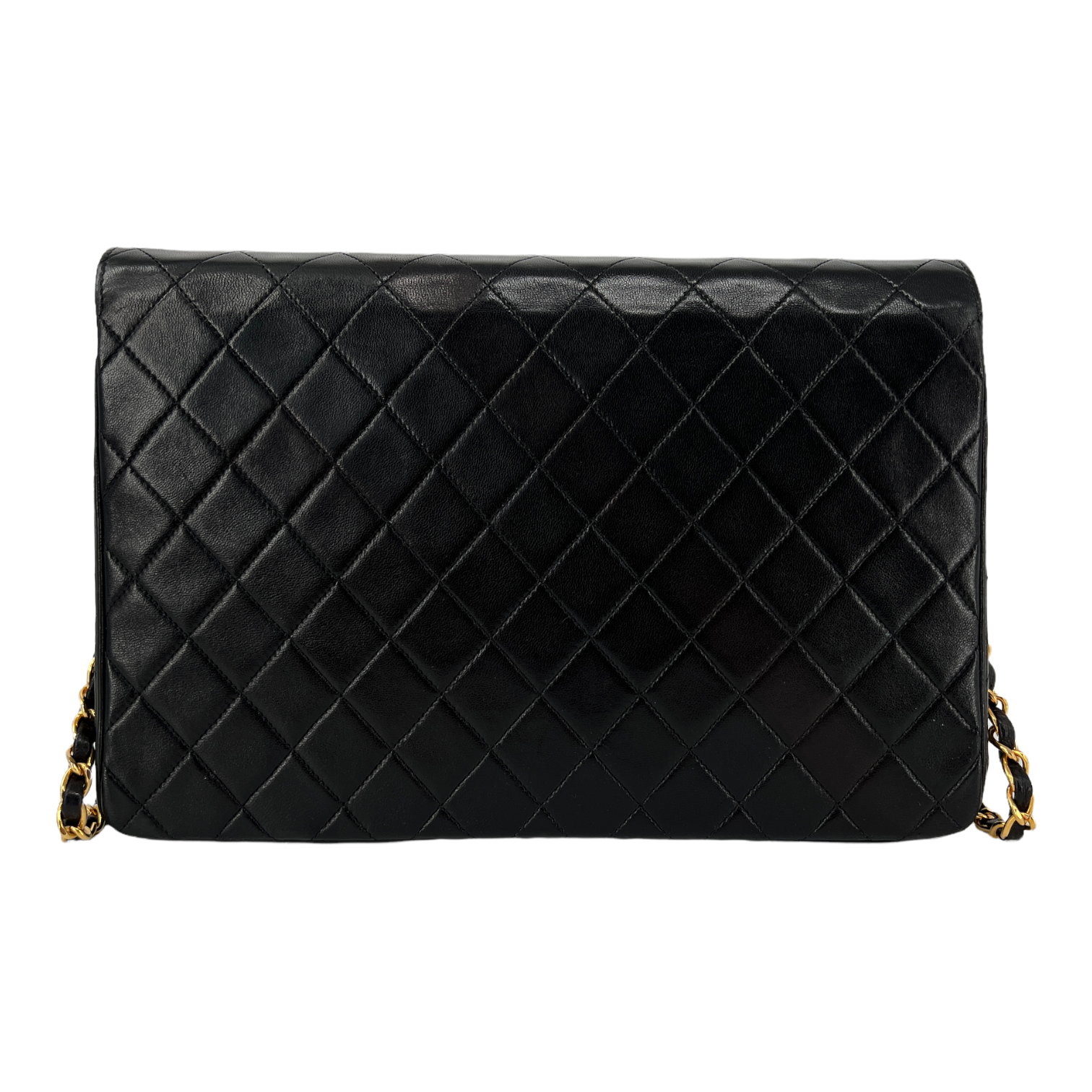 Quilted Lambskin Single Flap Bag