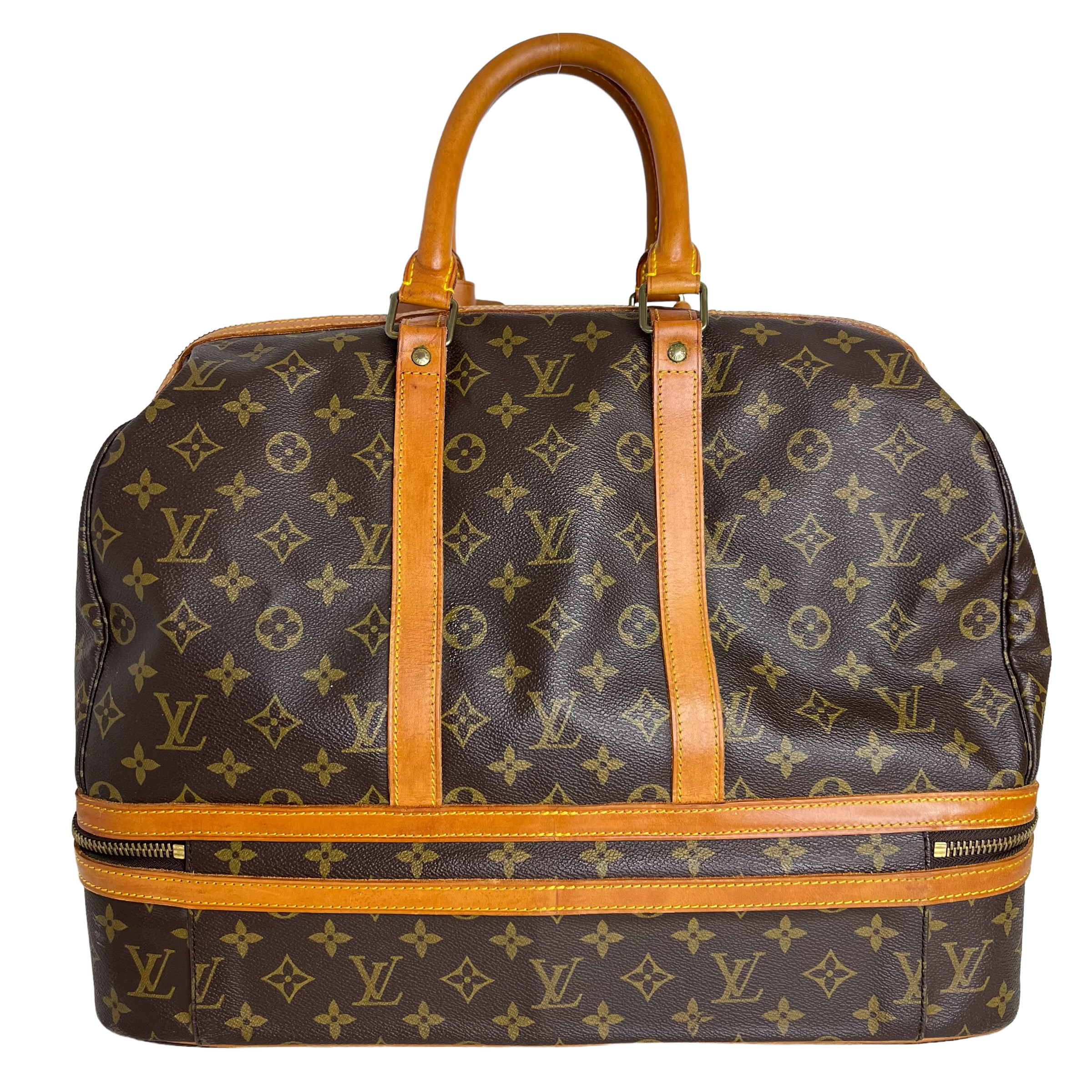 Monogram Sac Sport Duffle with Shoe Trunk