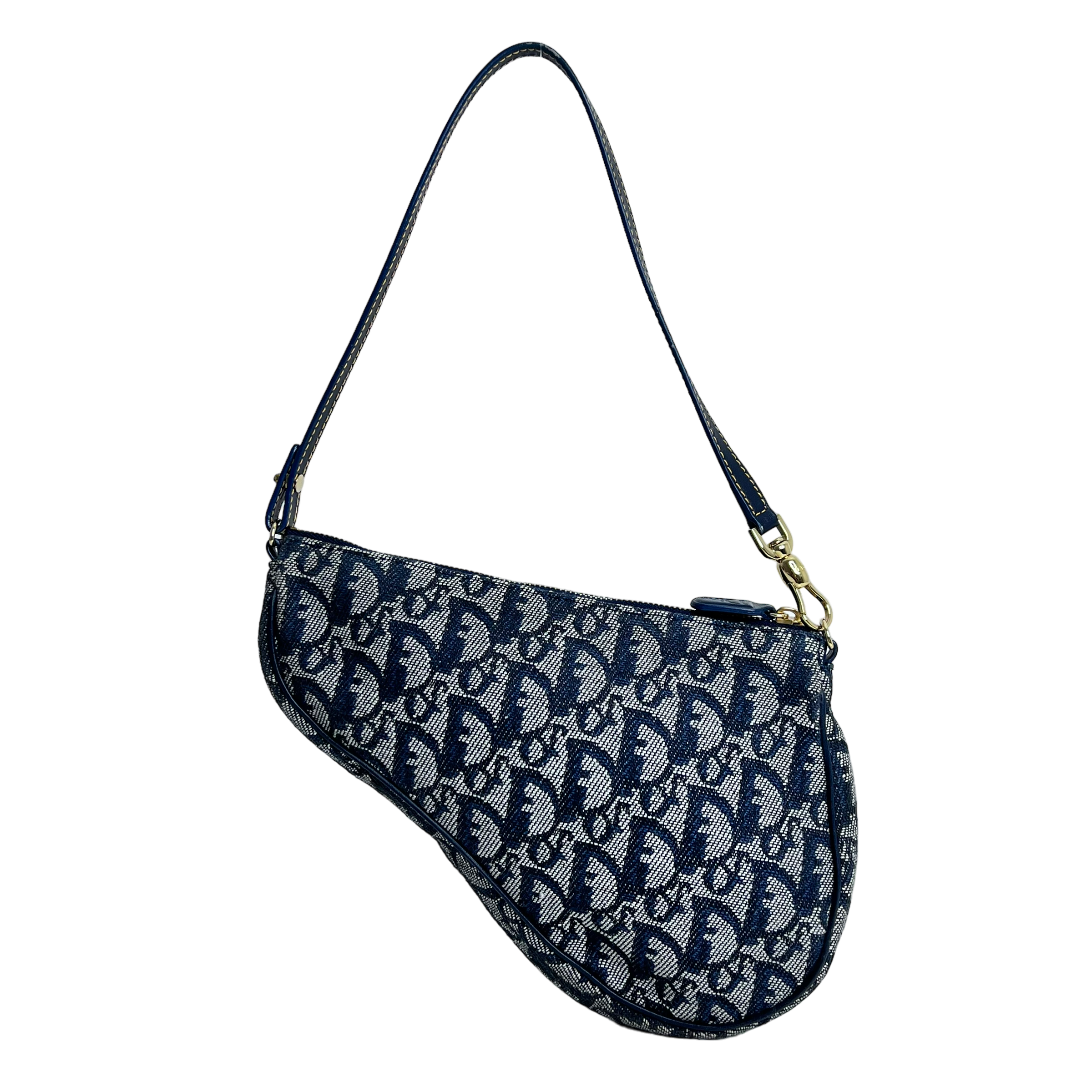 Vintage Mini Diorissimo Saddle Pochette