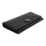Black Saffiano Leather - Classic logo