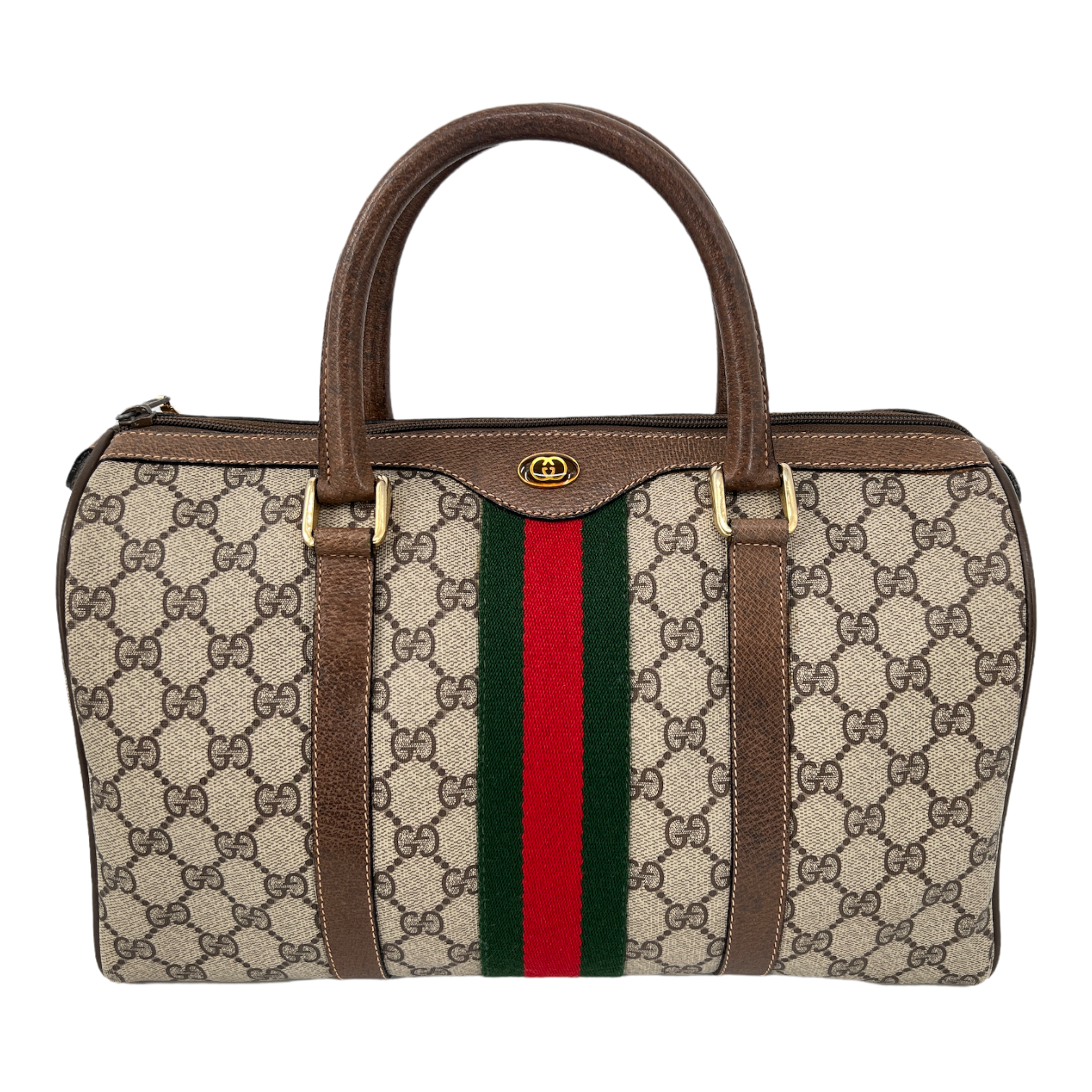 GG Web Boston Bag
