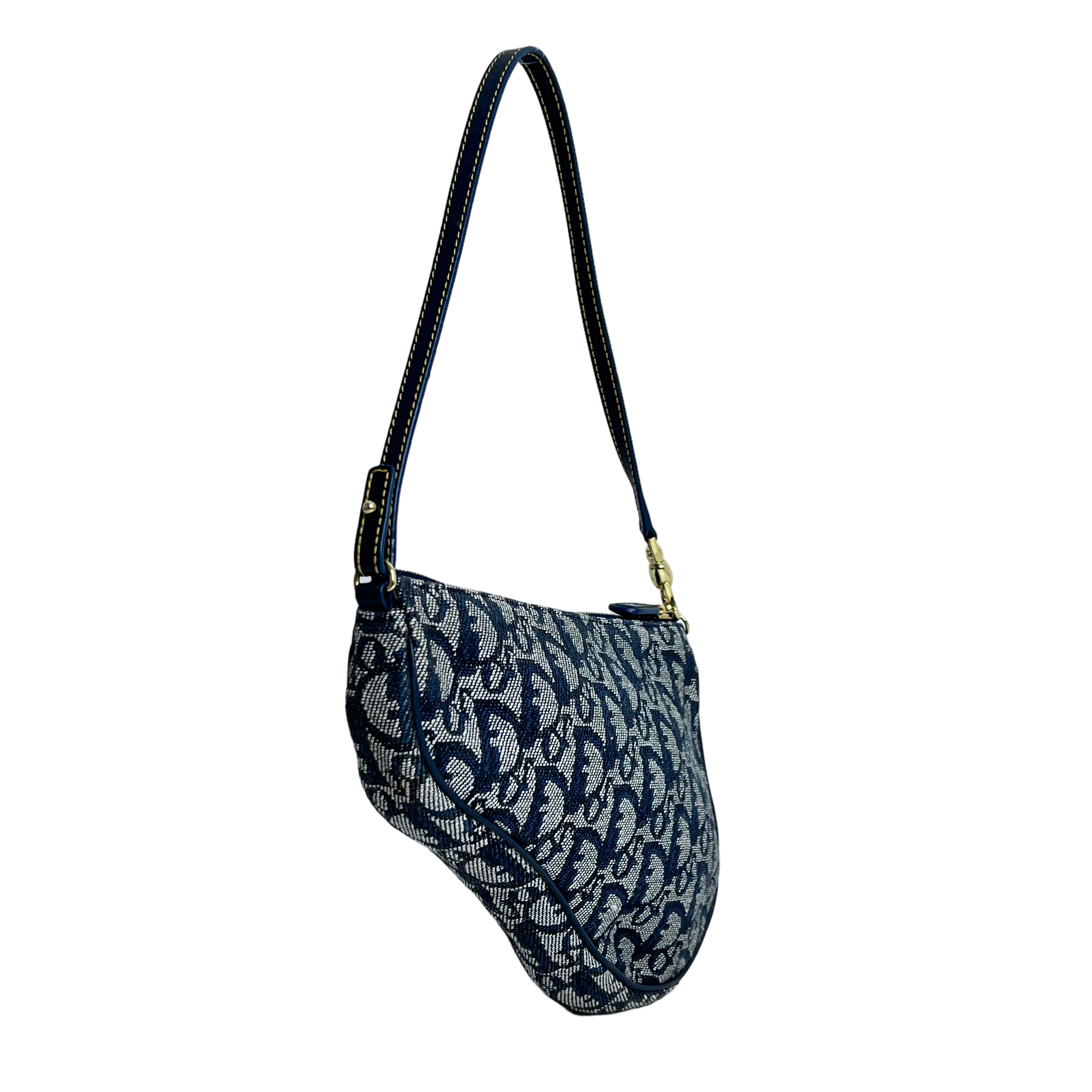 Vintage Mini Diorissimo Saddle Pochette