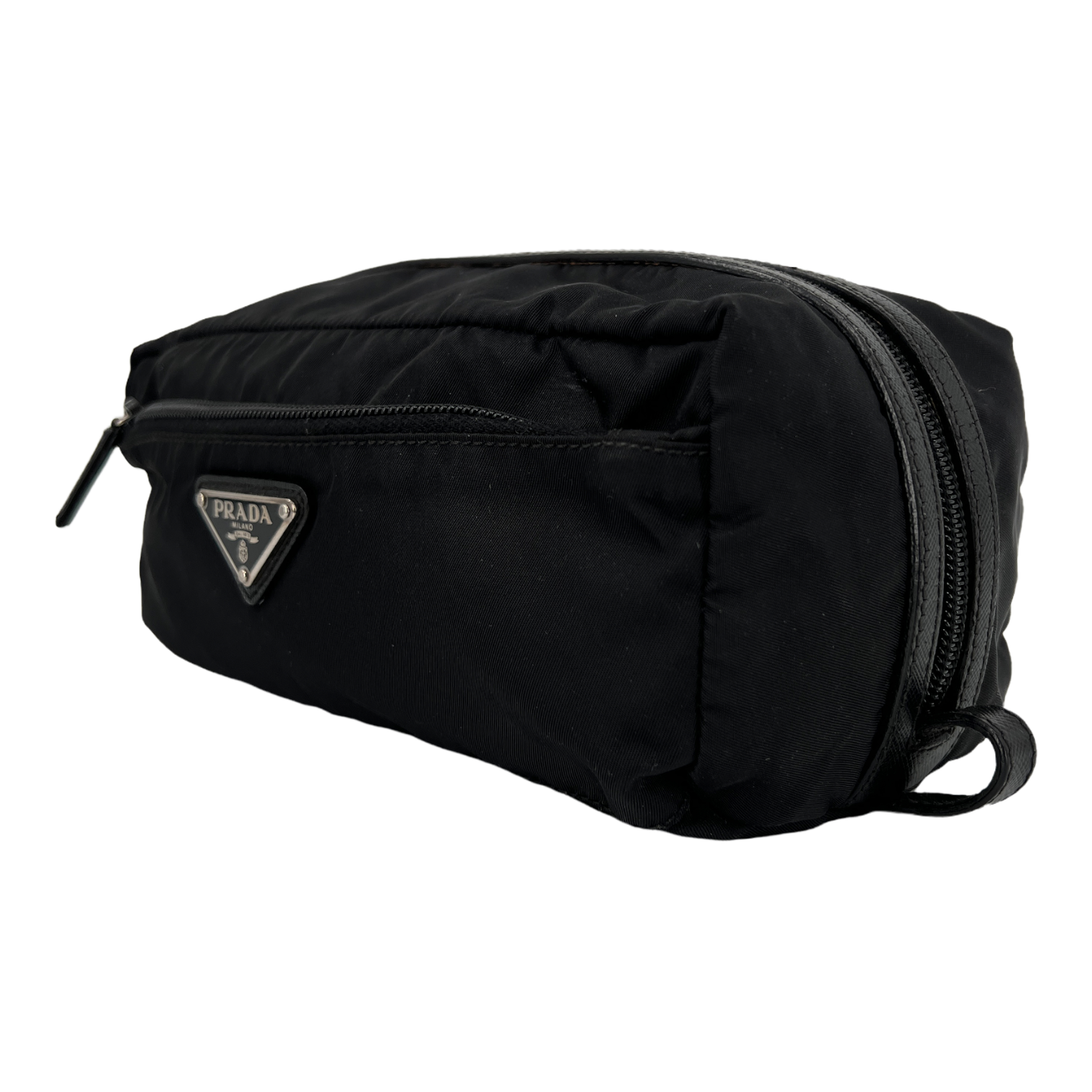 Nylon Tessuto Makeup Pouch