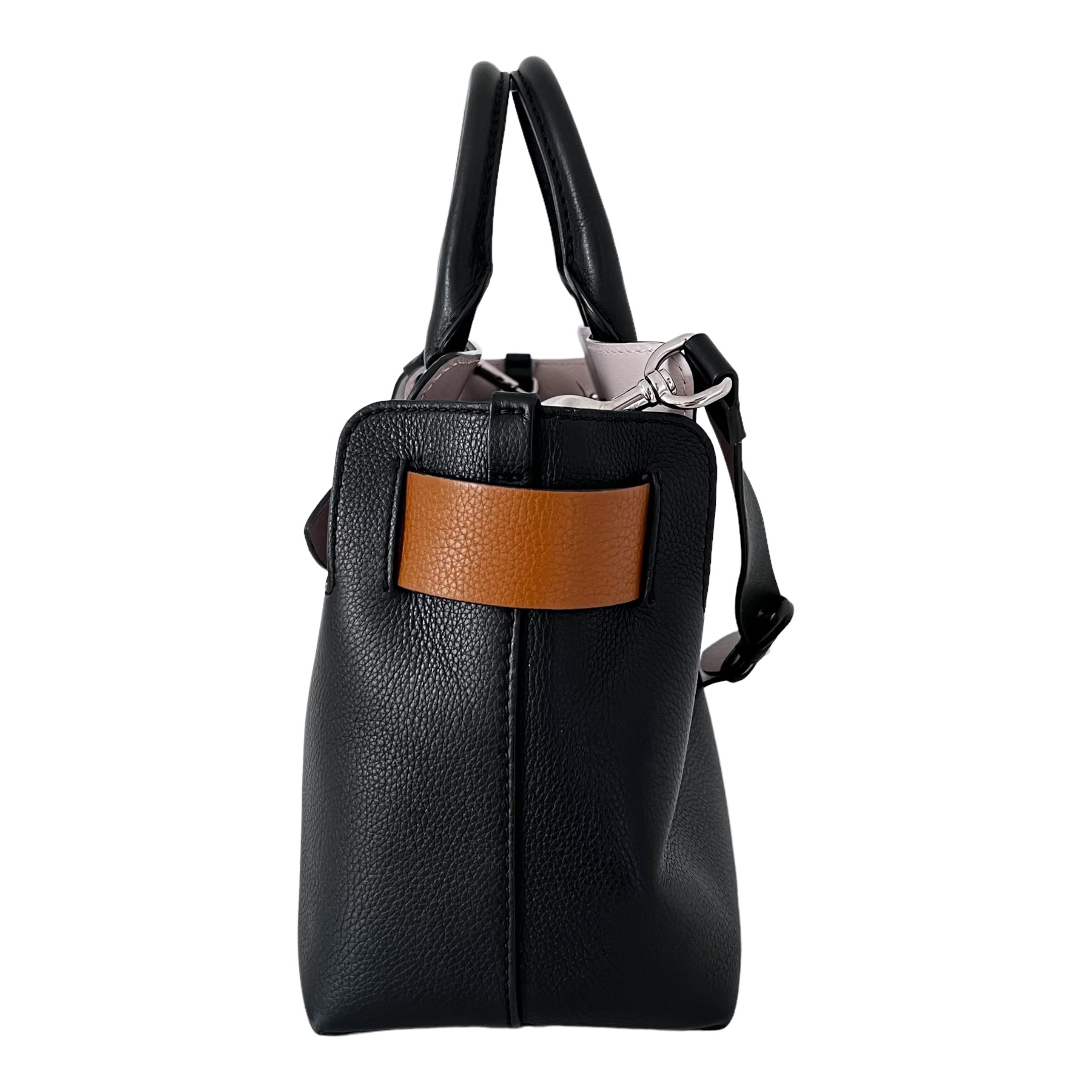 Medium Belt Tote Leather Bag